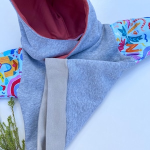 Koala Face Hoodie in Grey