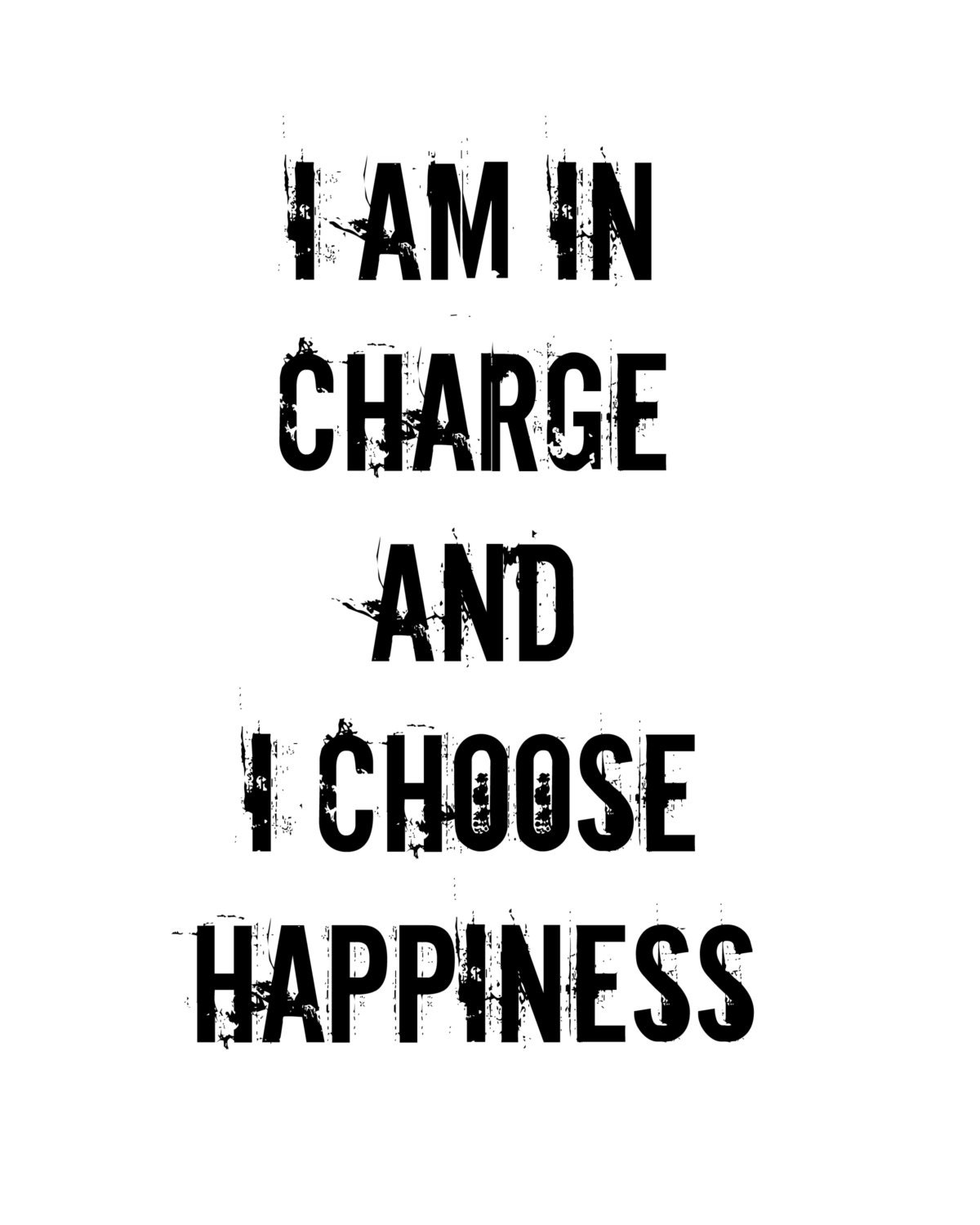 Typo Printable. Printable Now. i Am in Charge and I - Etsy