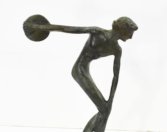 やり投げ選手のブロンズ像、槍投げ選手、古代ギリシャオリンピック