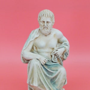Statue of Aristotle-Ancient Greek Philosopher-Father of Western Logic-Student of Plato-Teacher of Alexander the Great