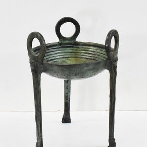 Small Bronze Tripod-Used as Seat,Cauldron,Trophy,Sacrificial Altar-Ancient Greek Art