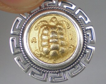Gold Turtle Coin - Etsy