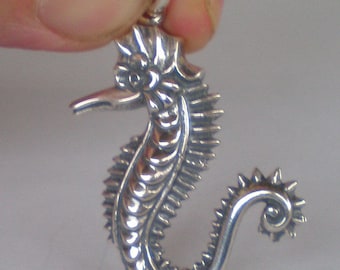Seepferdchen Silberanhänger - Hippocampus