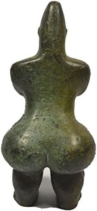 旧石器時代 - 新石器時代の青銅の豊穣の像 ヴィーナス像 石器時代の