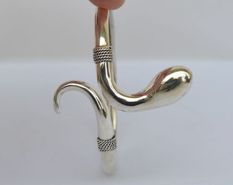 Minoische Schlangen Silber Armband - Antike Crete Griechenland - Hohe Qualität