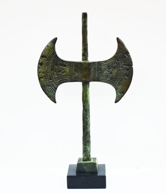 Bronze Double Headed Axe-labrys-pelekys-minoan - Etsy Canada