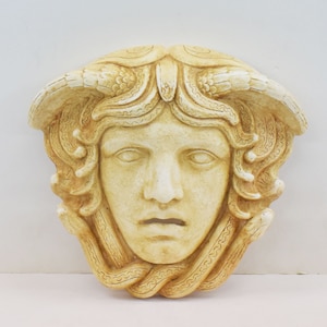 Small Decorative Mask of Medusa-Gorgon Medousa-Ancient Greek Theatre