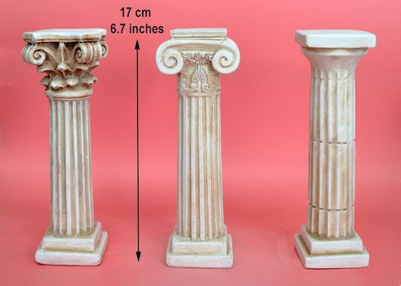 古代ギリシャ建築の3つの様式（柱）のドーリア式、イオニア式