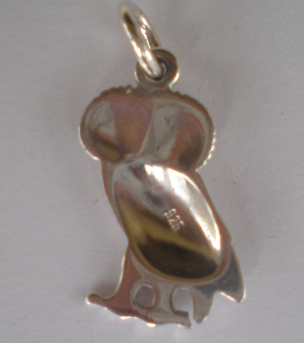Crystal Owl Wisdom Pendant Necklace