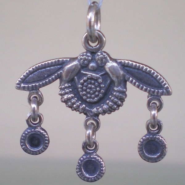 Malia Bees Silver Pendant - High Quality Item - Ancient Minoan Period - Cretan