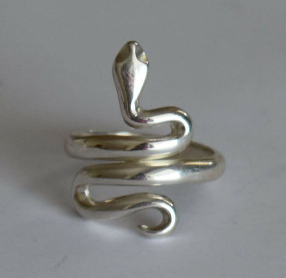 Crete High Quality Item Handmade in Greece Details about   Minoan Snake Silver Ring Size Us 8 