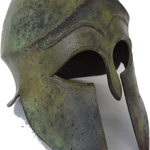 Corinthian Bronze Helmet-Spartan Warriors Hoplites-Ancient Greek History-Museum Copy-Ancient Olympia