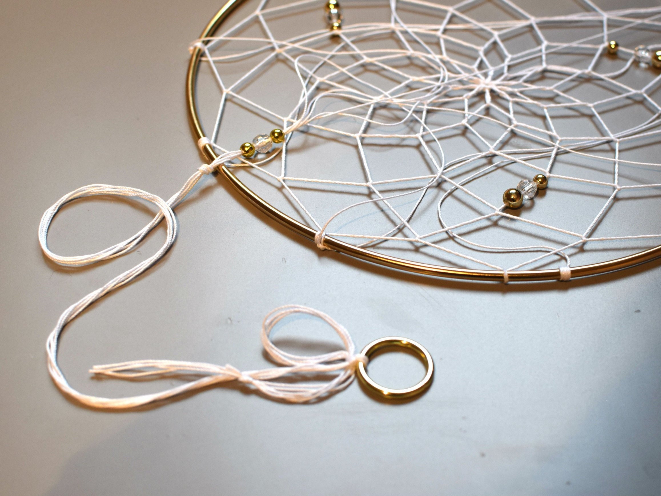 Boho Mobile Dream Catcher Baby Mobile Girl Nursery Mobile Etsy