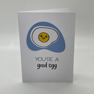 Hecho a mano eres un buen huevo Tarjetas de felicitación