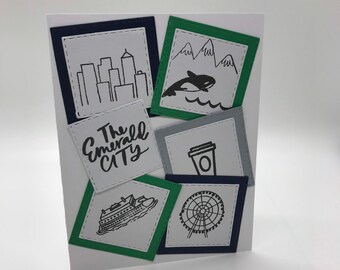 Handmade Greetings from Seattle Greeting Cards
