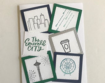 Handmade Best of the Emerald City Greeting Card