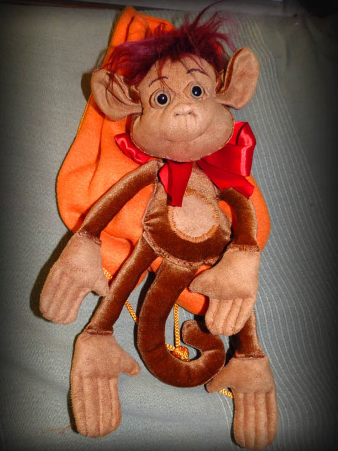 Monkeybag for a newyear gift or baby rûkzočok Etsy