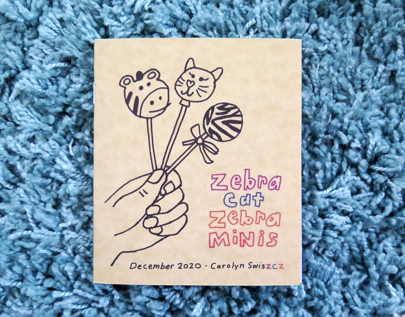 Zine: Zebra Cat Zebra Minis Zine: Zebra Cat Zebra Minis