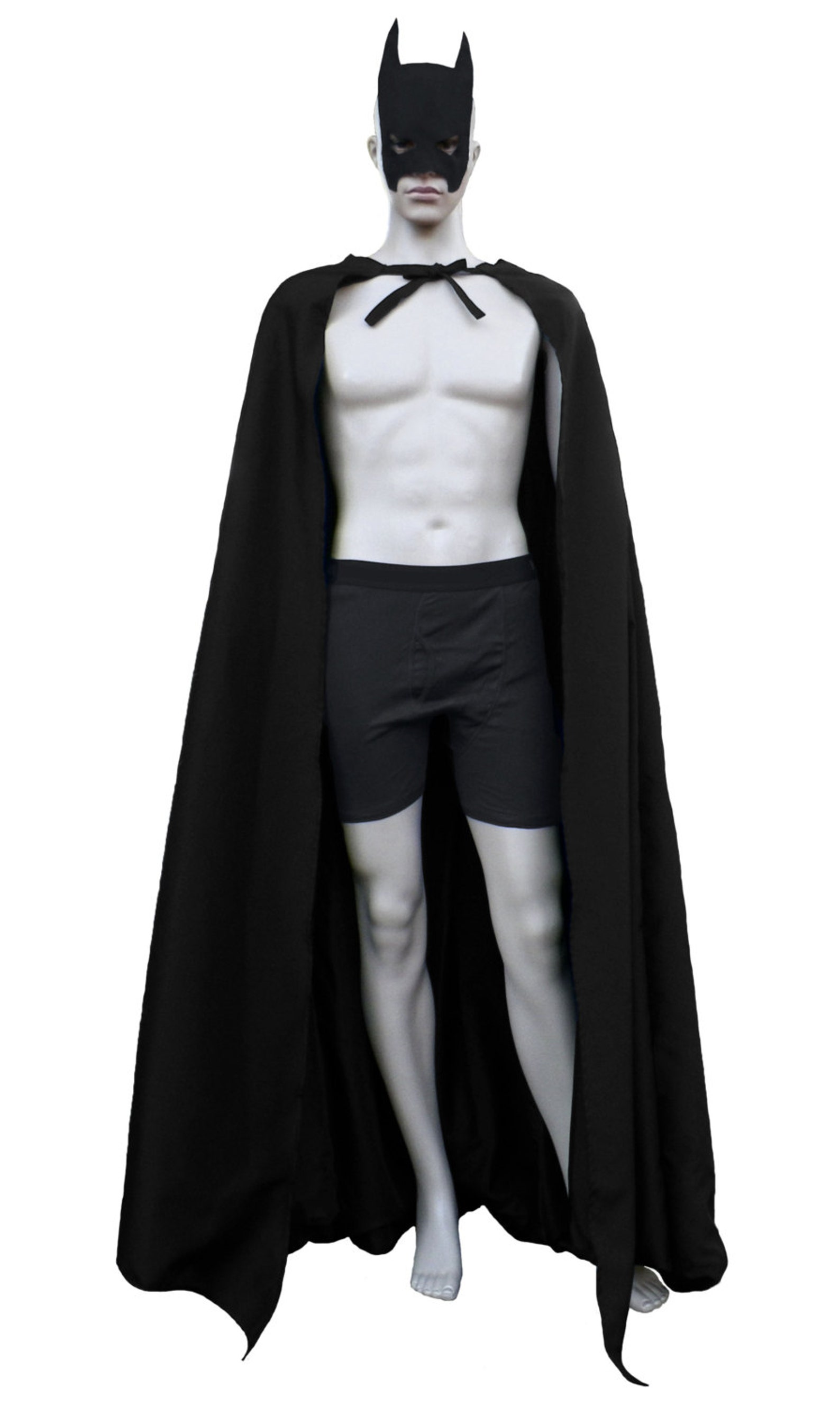 Batman Cape Wide 8 Panel Dark Knight Costume Etsy