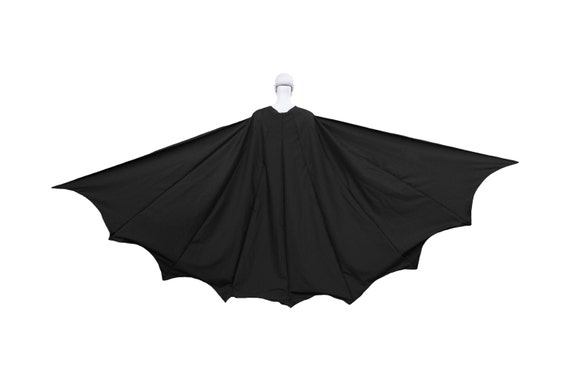 Batman Cape Wide 8 Panel Dark Knight Costume | Etsy