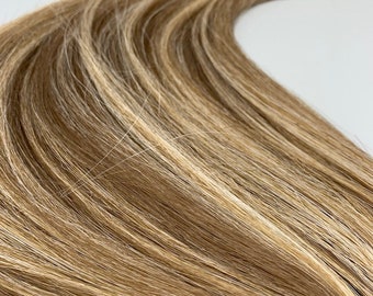 f Extensión de cola de caballo recta Bronde con banda elástica, CABELLO Kanekalon, Accesorios para el cabello, Extensión de cabello sintético de uso diario, Extensión de cola de caballo