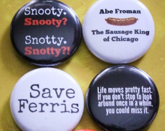 Ferris Set of 5 - 1" Pinback Buttons