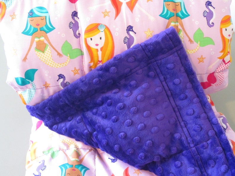 Weighted Blanket Child for Anxiety Relief FREE Sleep Mask Etsy