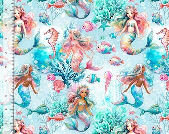 Weighted Blanket Underwater Mermaid, Anxiety Relief, Stress Relief Gift, Self Care Gifts.