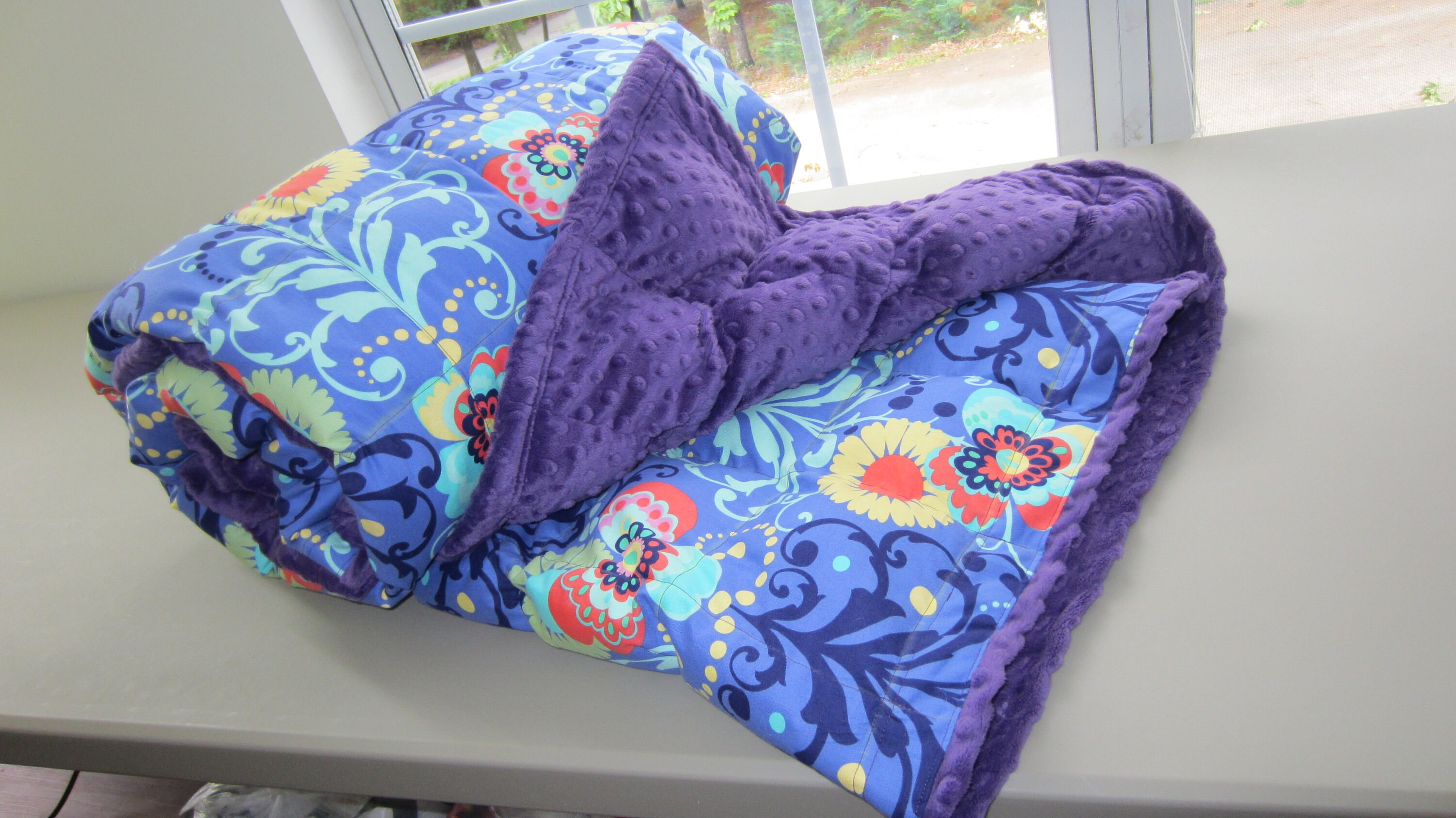 CUSTOM Weighted Blanket Full Queen King Extra Wide Weighted | Etsy