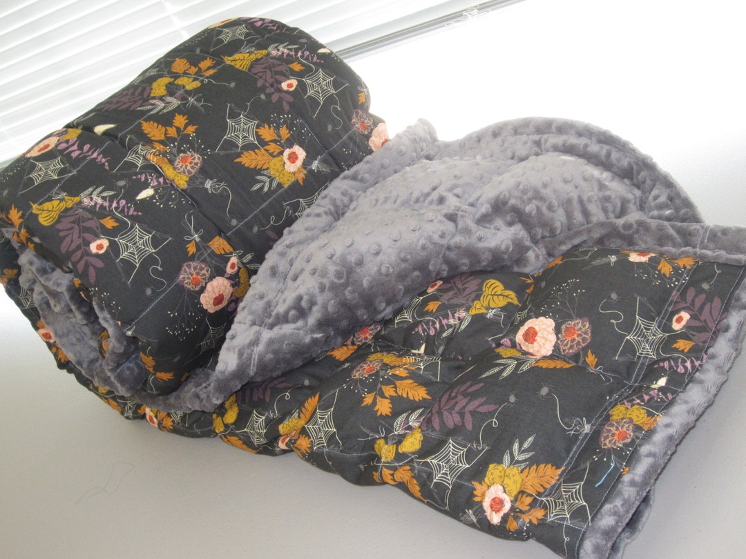 Weighted Blanket, Anxiety Relief, Minky Blanket, Insomnia, Anniversary