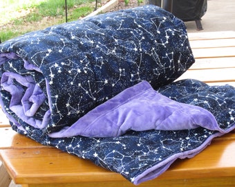 Weighted Blanket Child and Adult, Lap Pads, Sleep Mask, Reduce Anxiety, Insomnia, Birthday Gift. Add a note with backing color