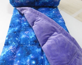 Weighted Blanket, Anxiety Relief, Insomnia, Free Embroidery, Birthday Gift. Starry Night Fantasy