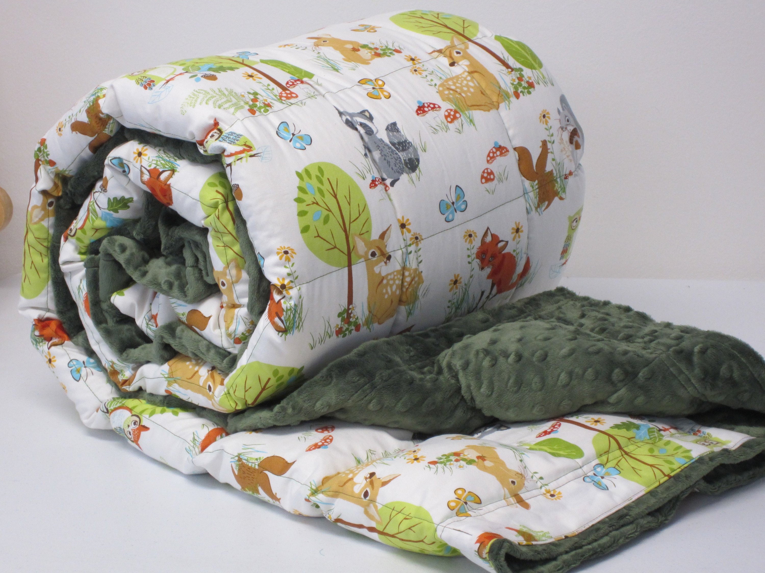 Weighted Blanket Child for Anxiety Relief FREE Sleep Mask Etsy