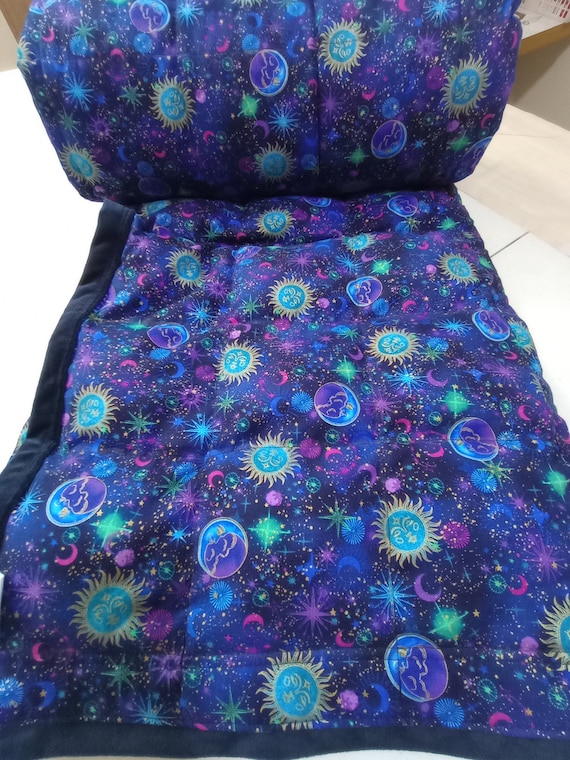 Embroidered weighted blanket deals