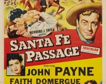 Santa Fe Passage  (1955)  John Payne