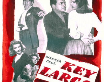 Key Largo    (1948)  Humphrey Bogart / Lauren Becall
