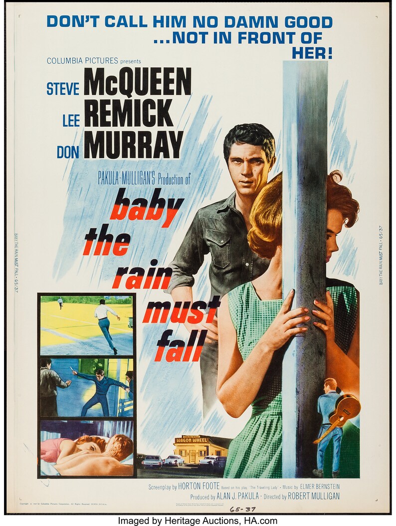 Baby The Rain Must Fall 1965 Steve McQueen / Lee Remick immagine 1