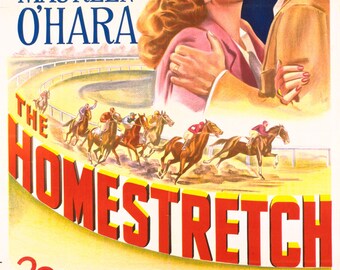 The Homestretch   (1947)   Cornel Wilde / Maureen O'Hara