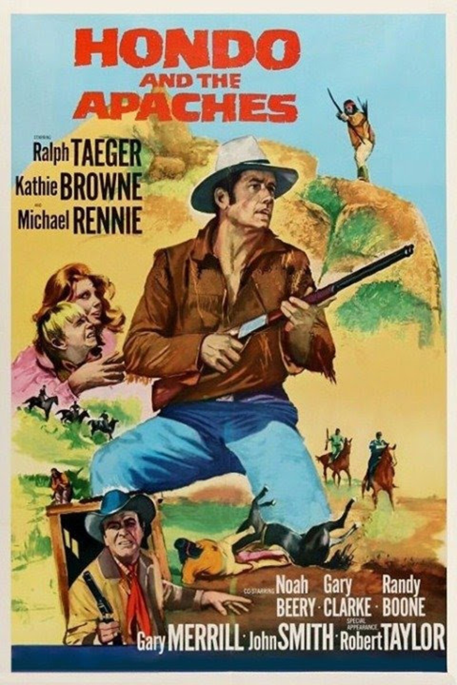 Hondo and the Apaches 1967 Ralph Taeger Etsy