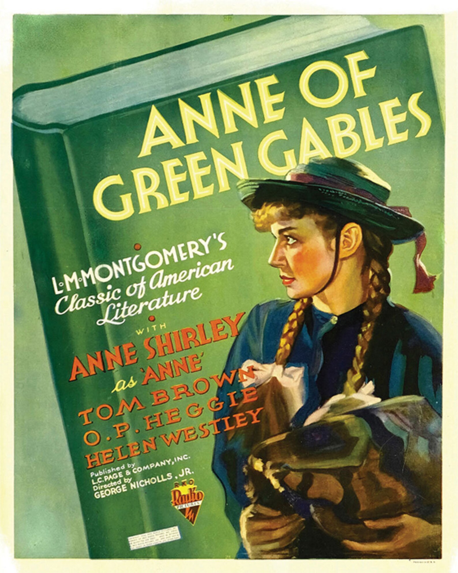 Anne of Green Gables 1934 Anne Shirley Etsy