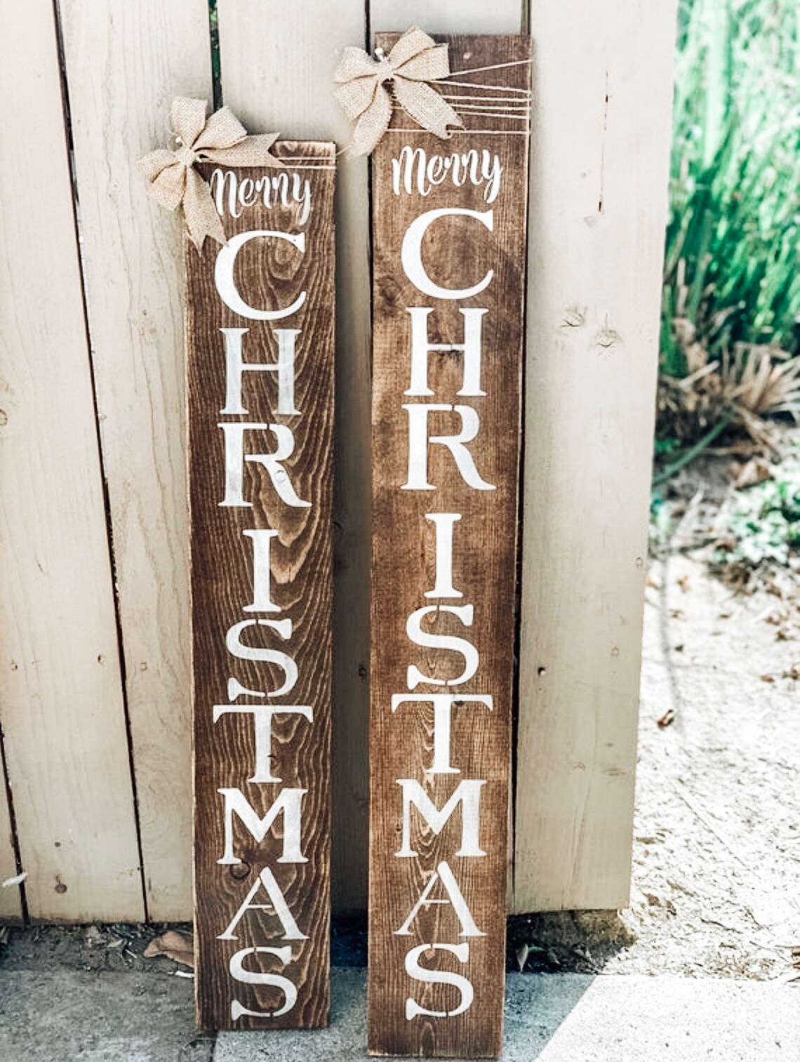 Large Porch Sign Merry Christmas Sign Wood Country Sign Etsy