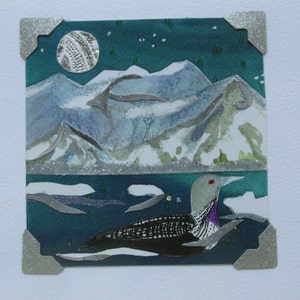 Arctic  Loon Greeting Card