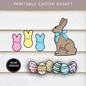Kids Easter Craft Printable - "easter EGG Coloring" Easter Cut and ...