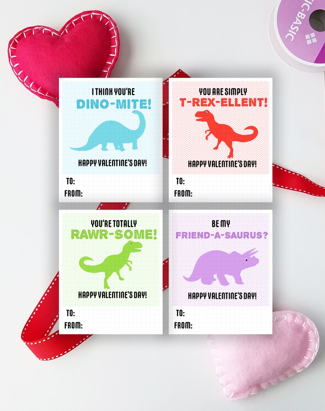 Dinosaur Valentine Printable Download: "printable Valentines" Dinosaur ...