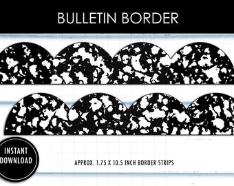 Composition Book Bulletin Board Border: Printable Classroom Decor (PDF Download)