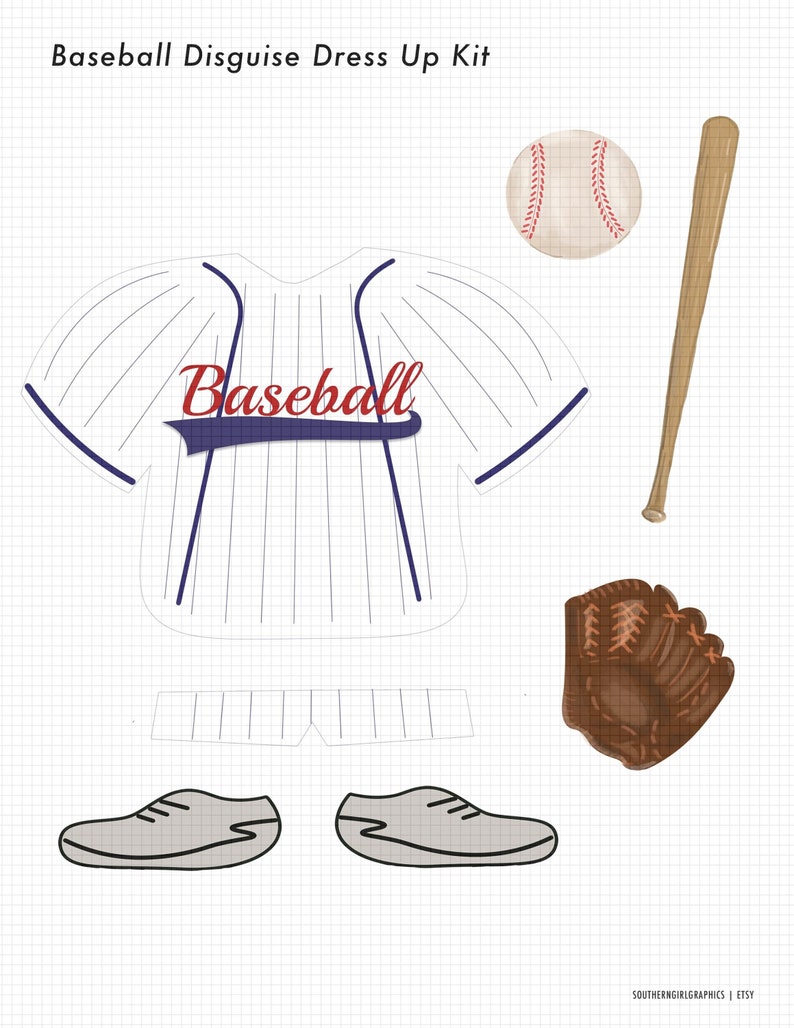 Baseball Turkey Disguise Clip Art Baseball Player, Pinstripe, Player