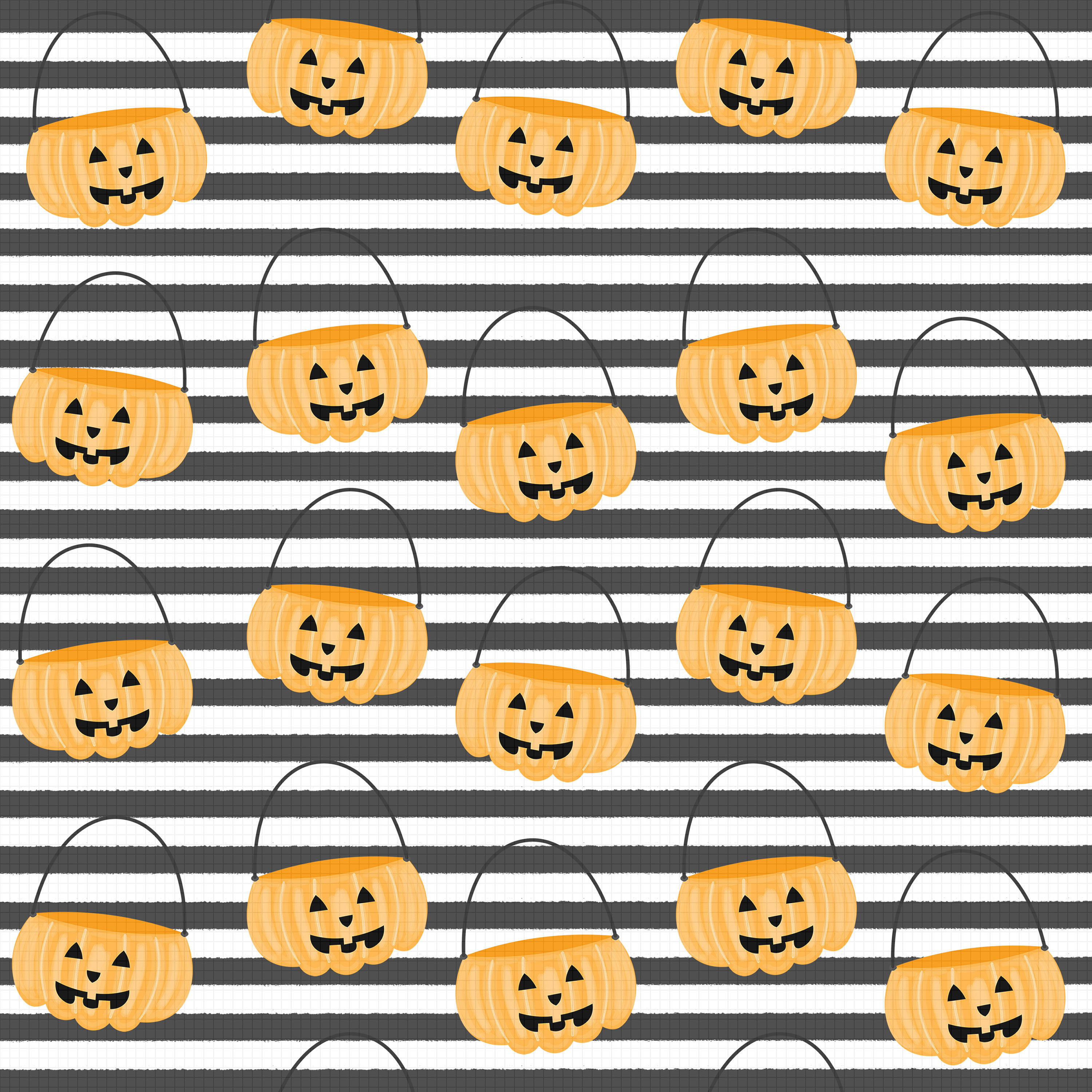 Halloween Digital Paper Pack – Trick or Treat Candy Patterns (digital ...