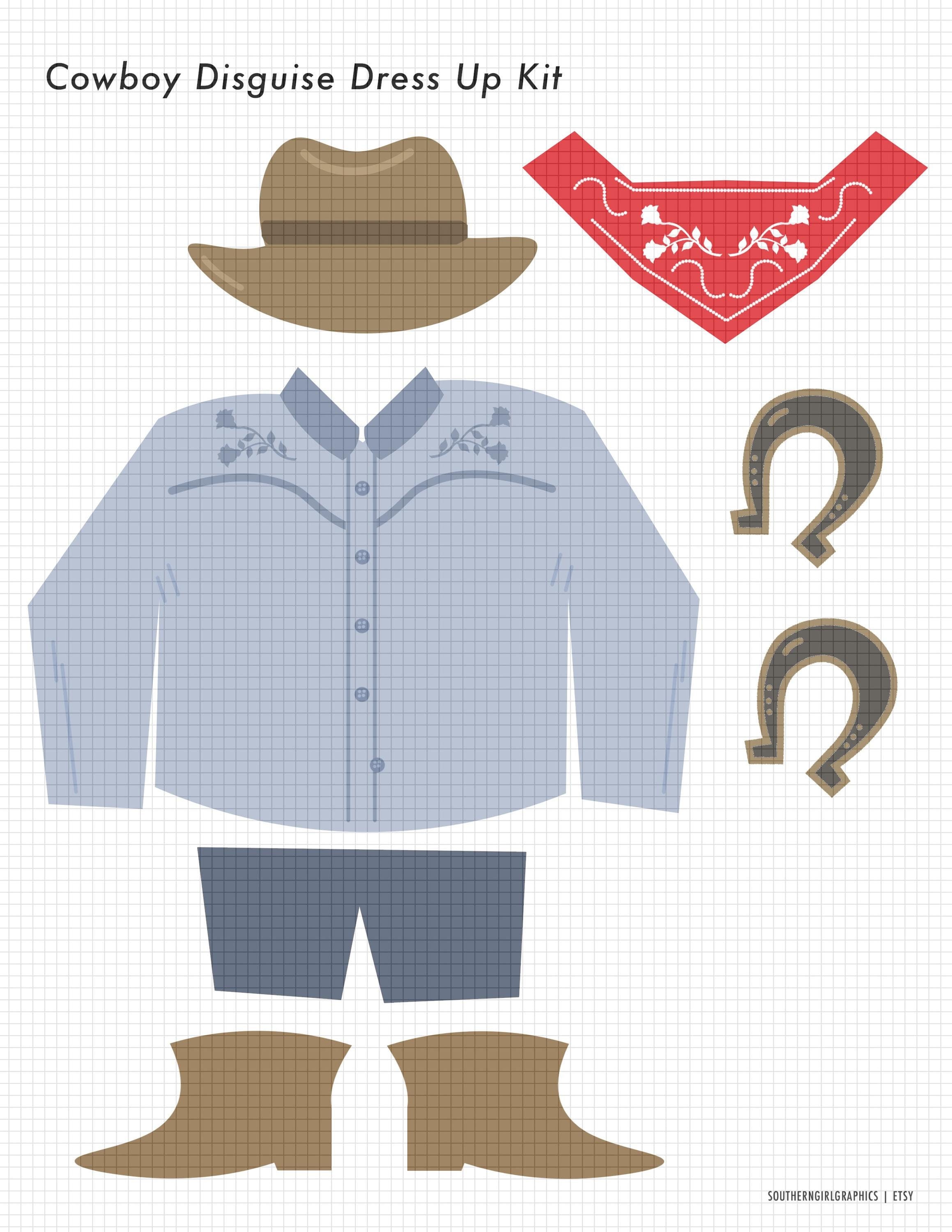turkey disguise clip art - cowboy, cowboy turkey, cowboy disguise