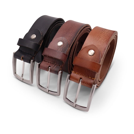 Safekeepers Belt Leather Casual Belt Men't Belt Lady - Etsy