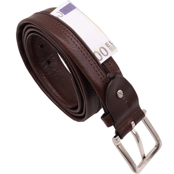 Safekeepers Moneybelt - Money Belt - Money Pouch - Money Belt - Marron